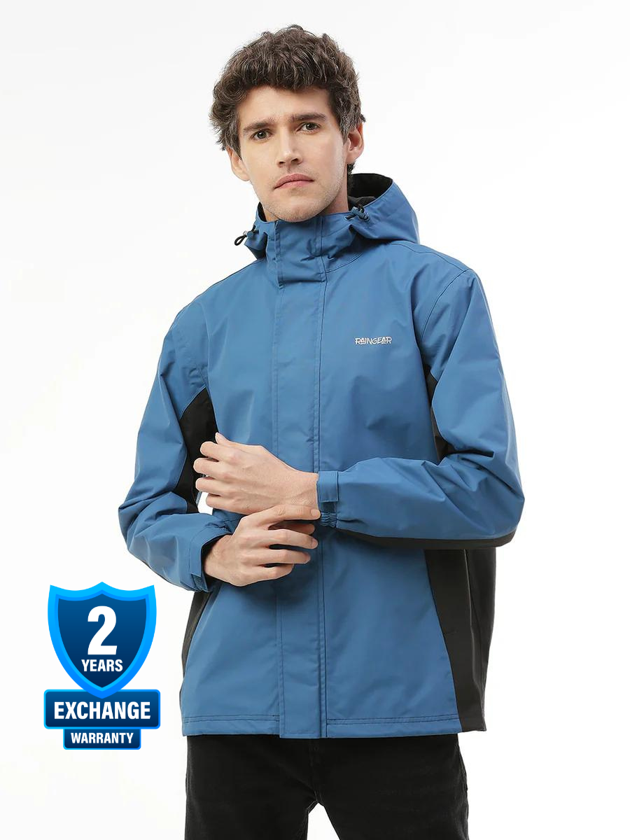 Monsoon Ready Men's Blue Waterproof Jacket - ZRS013