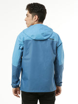 Blue Stylish Rain Men Jacket For Men - ZRR002 - Zeelretail