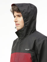 StormGuard Black Red Men's Rain Jacket - ZRS001 - Zeelretail